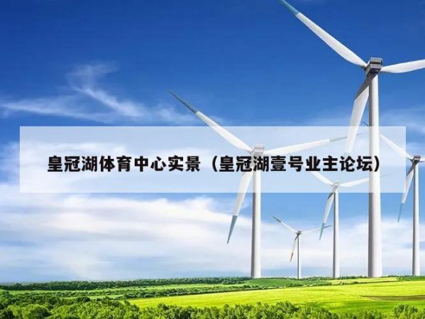 皇冠湖体育中心实景（皇冠湖壹号业主论坛）