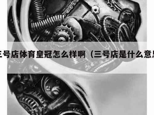 三号店体育皇冠怎么样啊（三号店是什么意思）