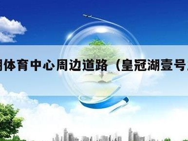 皇冠湖体育中心周边道路（皇冠湖壹号业主论坛）